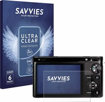 Produktbild von 6x Für Nikon 1 J1 Schutzfolie Savvies Displayschutz Display Schutz Folie Klar Transparent