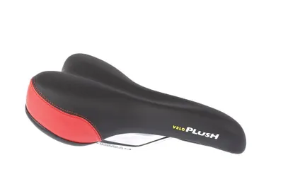 Image de Selle Sport unisexe noire / rouge