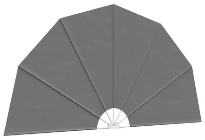 Immagine prodotto di Schermo per balcone, diametro 320 cm, poliestere, grigio chiaro