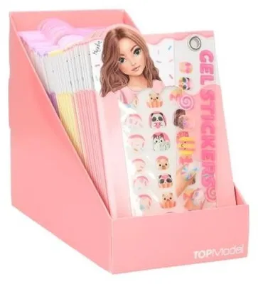 Obrázek produktu pro Naklejki żelowe na paznokcie Top Model Candy Glam 14073A - DEPESCHE