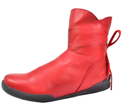 Produktbild von Andrea Conti Damen Stiefelette Leder Boot 0342753, Größe:37 EU, Farbe:Rot