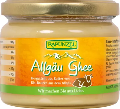 Immagine prodotto di Ghee biologico dell'Algovia, 250 g