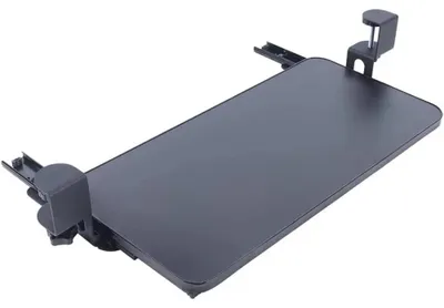 Zdjęcie produktu dla Podstawka pod klawiaturę, ergonomiczna konstrukcja, nośność 20 kg, czarna, 20 cali
