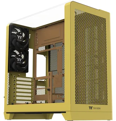 Produktbild von Thermaltake CA-11F-00MMWN-00, Midi Tower, PC, Karamell, ATX, micro ATX, Mini-ITX, SPCC, Gehärtetes Glas, Multi