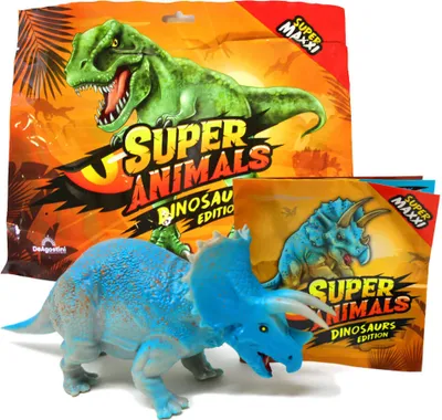 Produktbild von DeAgostini Super Animals - Dinosaurs Edition - Sammelfigur Dino - Figur 3. Triceratops Horridus