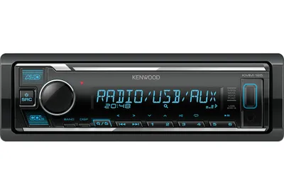 Obrázok produktu pre Kenwood KMM-125, Čierna, 1 DIN, 22 W, 4.0 kanály/kanálov, 50 W, 85 - 160 Hz