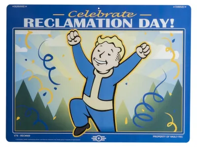 Immagine prodotto di Giornata della bonifica di Fallout Metallschild