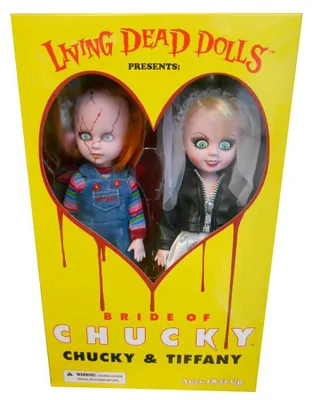 Produktbild von Chucky und Tiffany Living Dead Dolls - 25 cm großes Figurenpaket