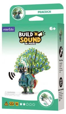 Produktbild von 3D-Puzzle „Paw – Bauen und Hören“ mit Sound