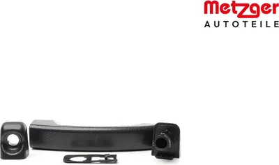 Produktbild von METZGER 2310648 Türgriff Vorne Links Vorne Rechts für RENAULT MASTER III Kasten (FV) Schwarz