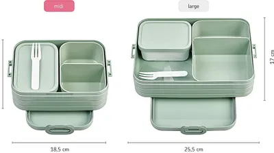Image de Mepal bento lunchbox take a break midi - vivid blue ToGo Lunchbox 107632110100 8720294022510