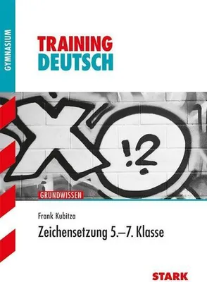 Produktbild von Training Deutsch 5. - 7. Klasse Unterstufe Zeichensetzung