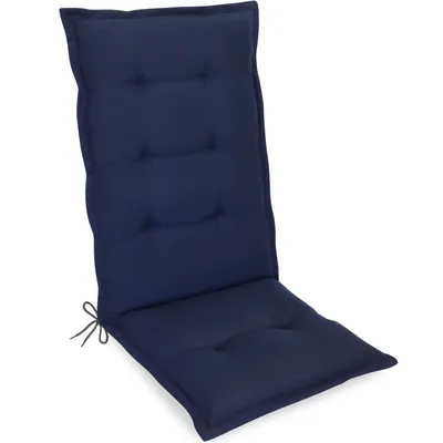 Produktbild von Herlag Hochlehner-Auflage Valeria 123x50x7,5cm Gartenstuhlauflage Dunkelblau