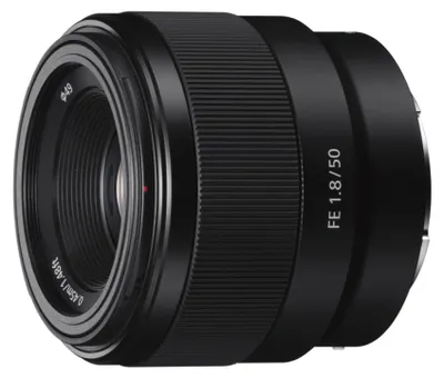 Productafbeelding van Sony SEL-50F18F standaardobjectief (vast brandpuntsafstand, 50 mm, F1.8, full-frame, geschikt voor A7, A6000, A5100, A5000 en Nex-series, E-mount) zwart