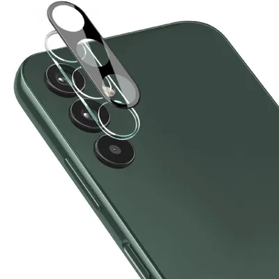 Produktbild von 6x Kamera 9H Panzerhartglas für Samsung Galaxy A13 3D KLAR Schwarzes ECHTES TEMPERED Panzerglas Kameraglas Kamerhartglas Kameraschutzglas Schutzglas Schutzfolie Panzerfolie