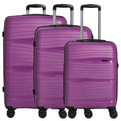 Produktbild von d&n Travel Line 4300 4 Rollen Kofferset 3-teilig