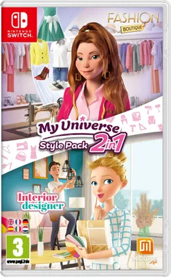 Produktbild von MICROÏDS My Universe 2 in 1 Videospielsimulation Innenarchitektur und Dekoration