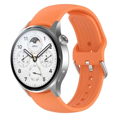 Produktbild von Bizon Strap Uhr Silikon Pro Xiaomi Uhr S1 Pro orange