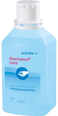 Zdjęcie produktu dla Schülke desmanol® pielęgnacyjny płyn do dezynfekcji rąk - 500 ml | butelka (500 ml)