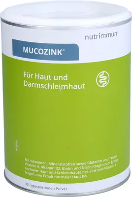 Produktbild von nutrimmun MUCOZINK Pulver, 600 g Pulver