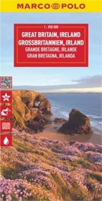 Imagen del producto de Mapa de Gran Bretaña, edición Marco Polo, escala 1:850.000