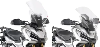 Zdjęcie produktu dla Szyba przednia Givi D1188STG przezroczysta z ABE 38743 do Honda X-ADV 750 (2021-2025) 640x435mm
