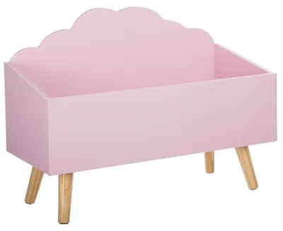 Produktbild von Dekorative Spielzeugkiste rosa