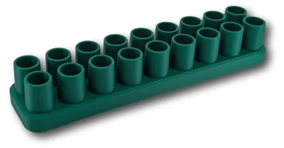Produktbild von Stiftehalter für Kinder - 18 Fächer (tanengrün)