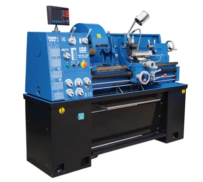 Produktbild von HBM Metalldrehmaschine 400 x 1000 DRO 400 Volt