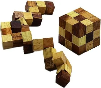 Produktbild von Philos Snake Cube Puzzle Medium