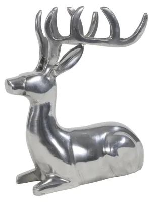 Image de 98093 Figurine cerf couché Alu 18x13x23cm, 98093