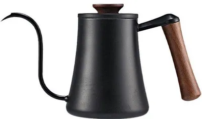 Immagine prodotto di Macchina da caffè automatica con beccuccio lungo e sottile, caffettiera a filtro da 600 ml in acciaio inossidabile