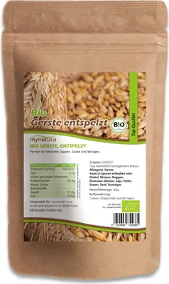 Produktbild von MynaturaGerste - entspelzt 1000g