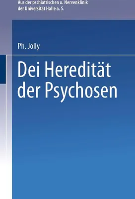 Produktbild von Die Heredität der Psychosen