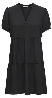 Produktbild von ONLY Damen Viskose Kleid Onlnova Life Thea einfarbig 15222214 Black XS