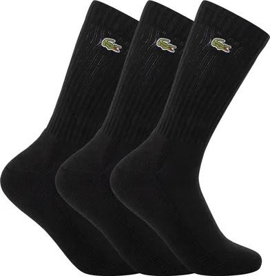 Produktbild von Lacoste 3er Pack Sportsocken, Schwarz 43-46 EU