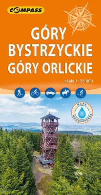Immagine prodotto di Monti Bystrzyckie Monti Orlickie carta turistica laminata 1:35 000