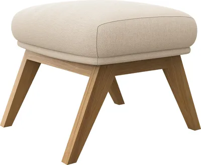 Produktbild von home24 Polsterhocker - Webstoff