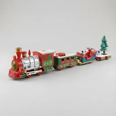 Obrázok produktu pre Vláčik s vianočným stromčekom, 23 kusov, Ø 87,5 cm