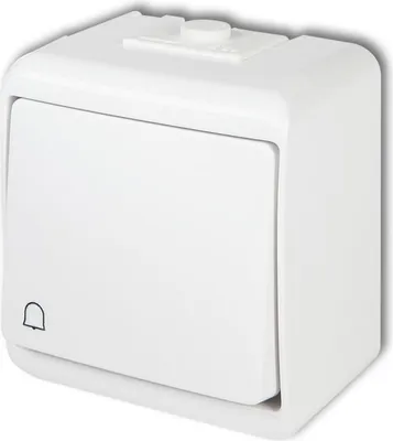 Imagen del producto de Timbre IP54 blanco NT N/T KARLIK