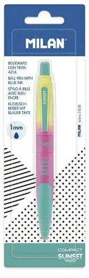 Imagen del producto de Juego de rotuladores Milan en blister, 1 rotulador compacto, tinta color "Atardecer", surtido, varios colores, para niños, varios colores, talla única