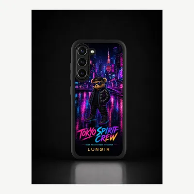 Imagen del producto de Funda para Samsung S23, carcasa protectora para teléfono móvil con diseño de Tokio – LUNØIR ©