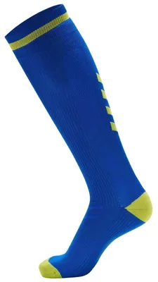 Produktbild von hummel Elite Indoor Socken lang true blue/blazing yellow 39-42