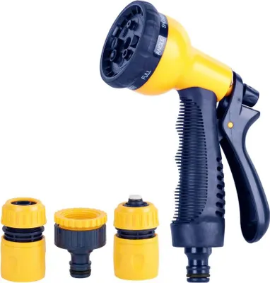 Produktbild von Bewässerungs-Set Strend Pro Garden TS4020, Garten, für Schlauch, 1x Pistole, 2x Kupplung, 1x Adapter