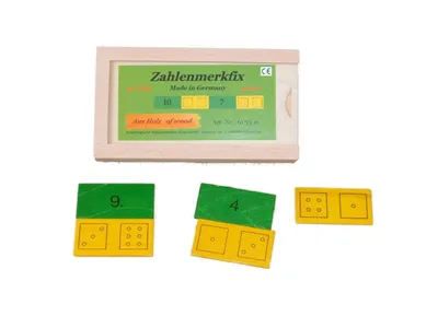 Produktbild von Ebert Lernspiel, Lernspiele:Zahlenmerkfix. 42 Teile