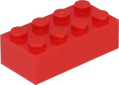 Zdjęcie produktu dla 50 sztuk w formacie 2x4, kolor czerwony