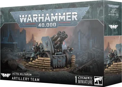 Immagine prodotto di W40k: Astra Militarum - Squadra di artiglieria (1 figurina)