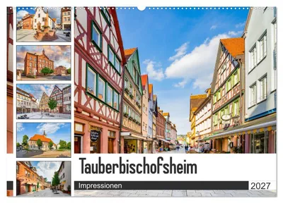 Produktbild von Tauberbischofsheim Impressionen (Wandkalender 2027 DIN A2 quer), CALVENDO Monatskalender