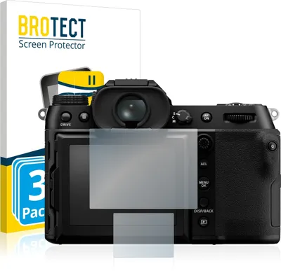 Produktbild von 3x BROTECT Schutzglas für Fujifilm GFX100S Schutzfolie Panzer Folie Glas Display Schutz klar