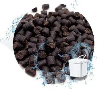 Produktbild von WTS - Zierstörfutter / Störfutter - 5 Liter im Eimer 4,5 mm